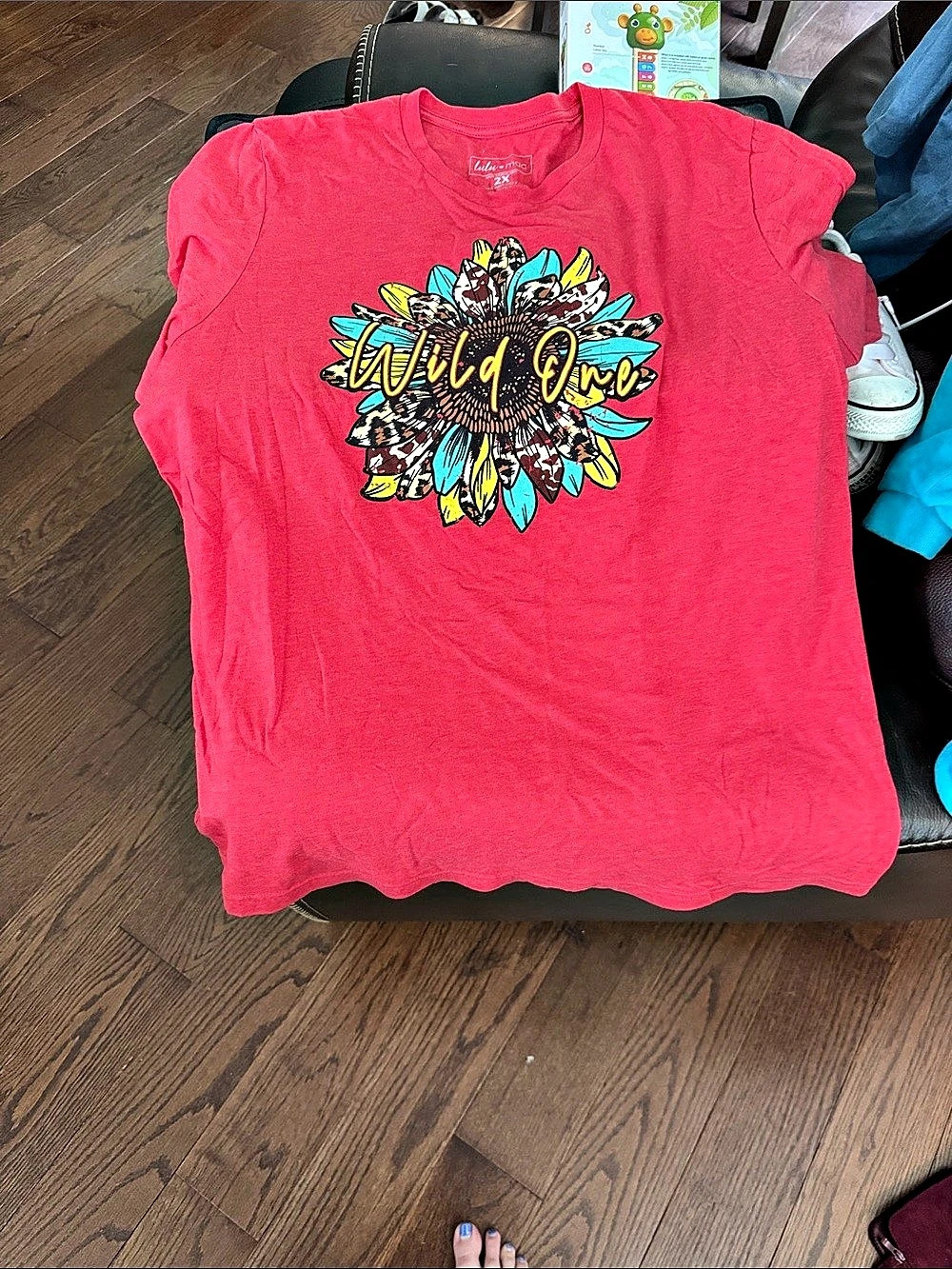 Lulu & Mac Wild One Graphic Tee Size 2X